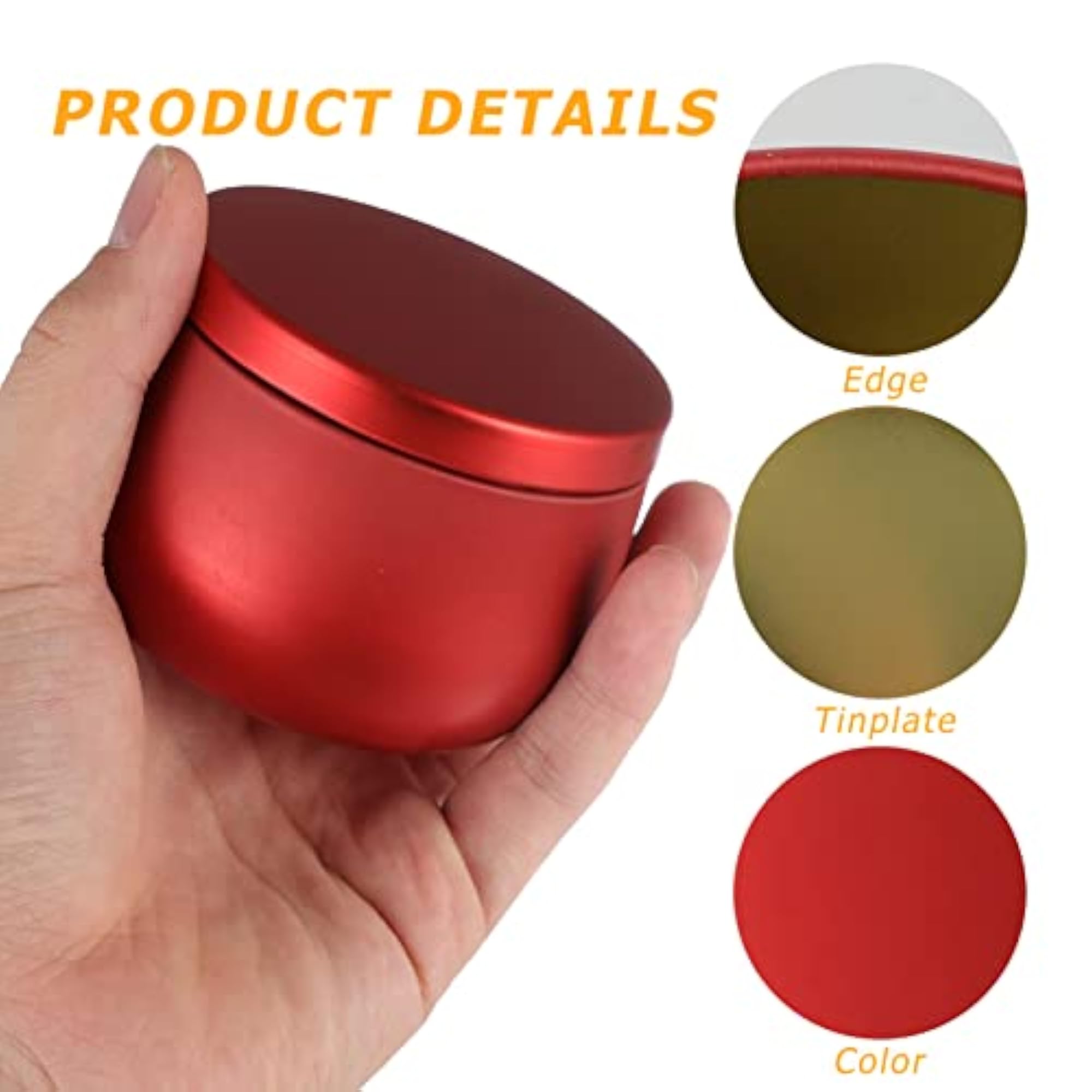 Candle Making Containers, 8Pcs Set
